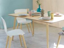 Muebles nórdicos en tonos pastel