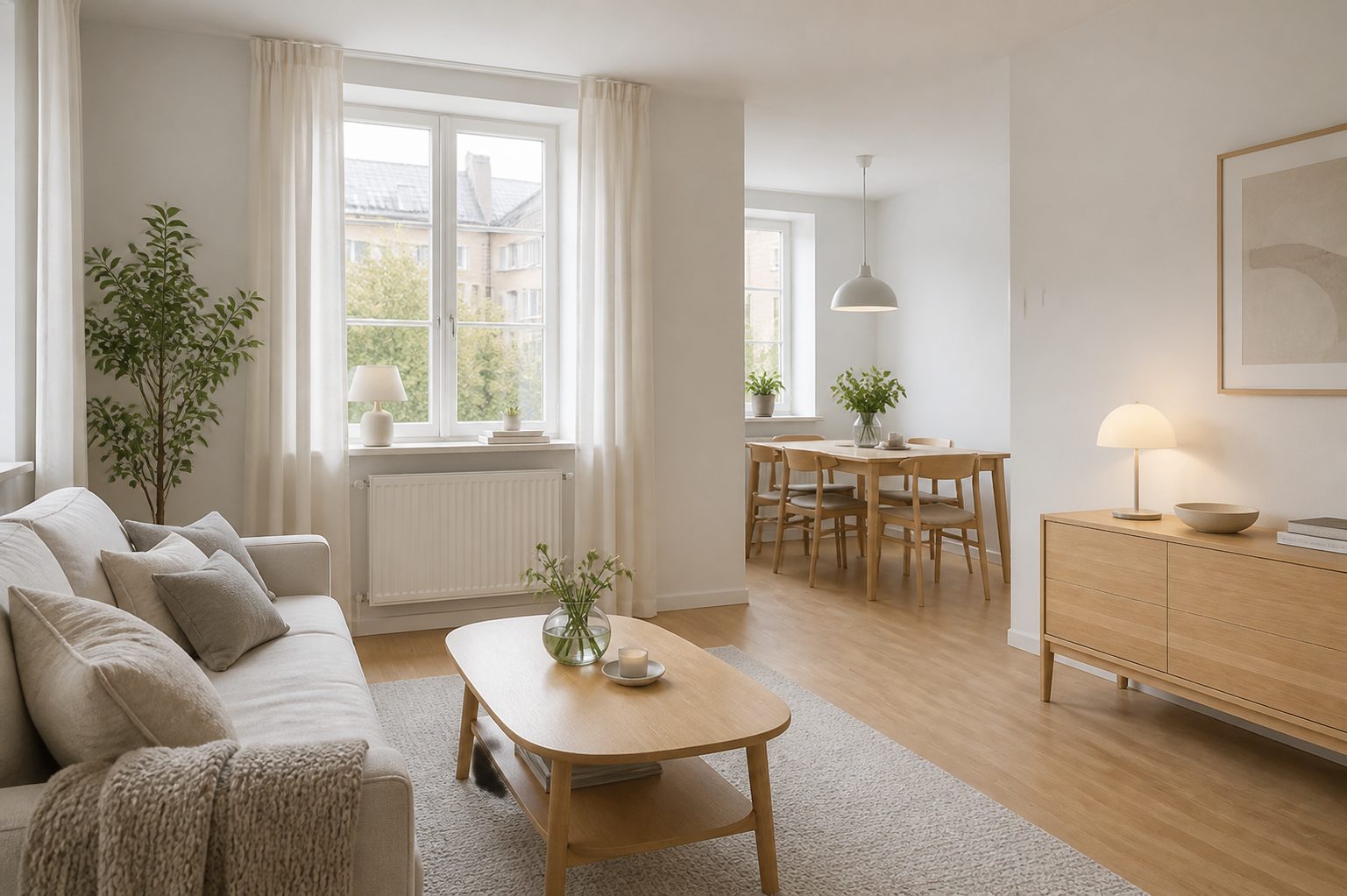 Home staging nórdico: cómo preparar una vivienda para alquilarla antes