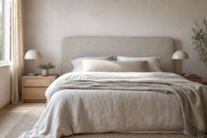 Cabeceros de estilo nórdico: ideas para un dormitorio sereno y acogedor